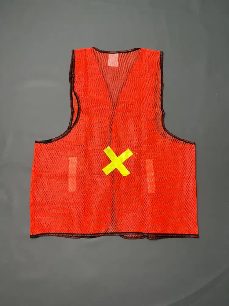 Rompi Safety Proyek Jaring/Rompi safety Jaring warna biru,hijau&orange