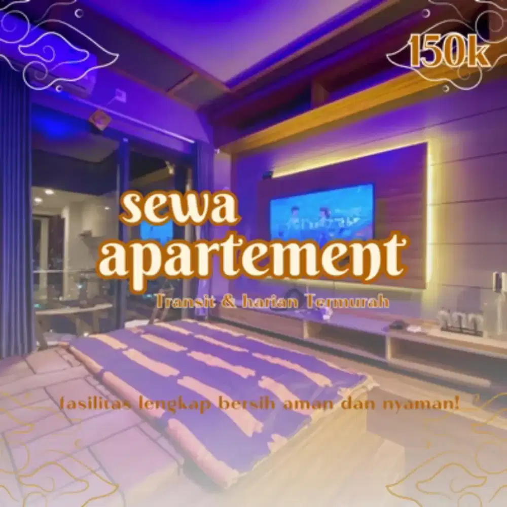 Sewa apartemen Harian/Transit BASSURA CITY Jakarta Timur Termurah