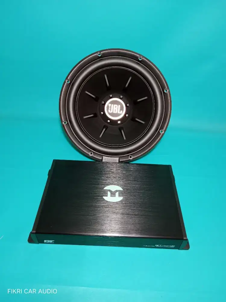 Ples Pasang Power MOMENTUM GT-4112 4Channel & Subwoofer JBL CLUB-1224