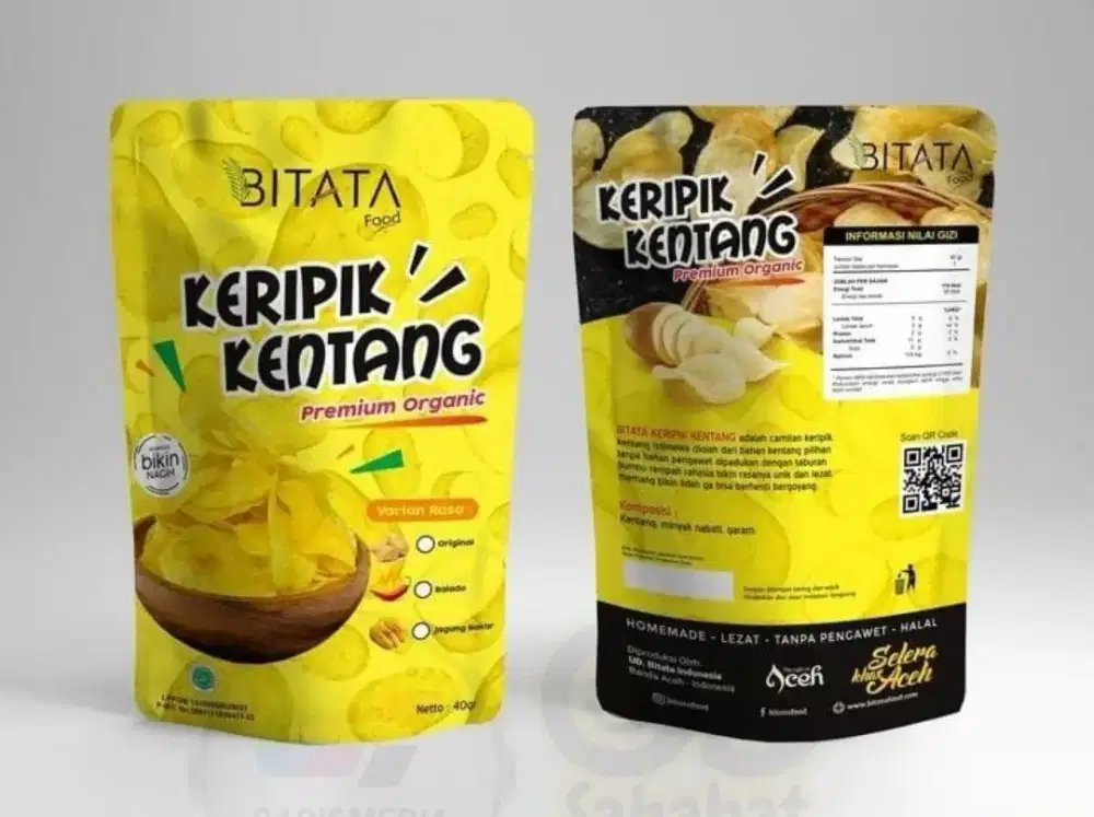 Cetak Kemasan Standing Pouch