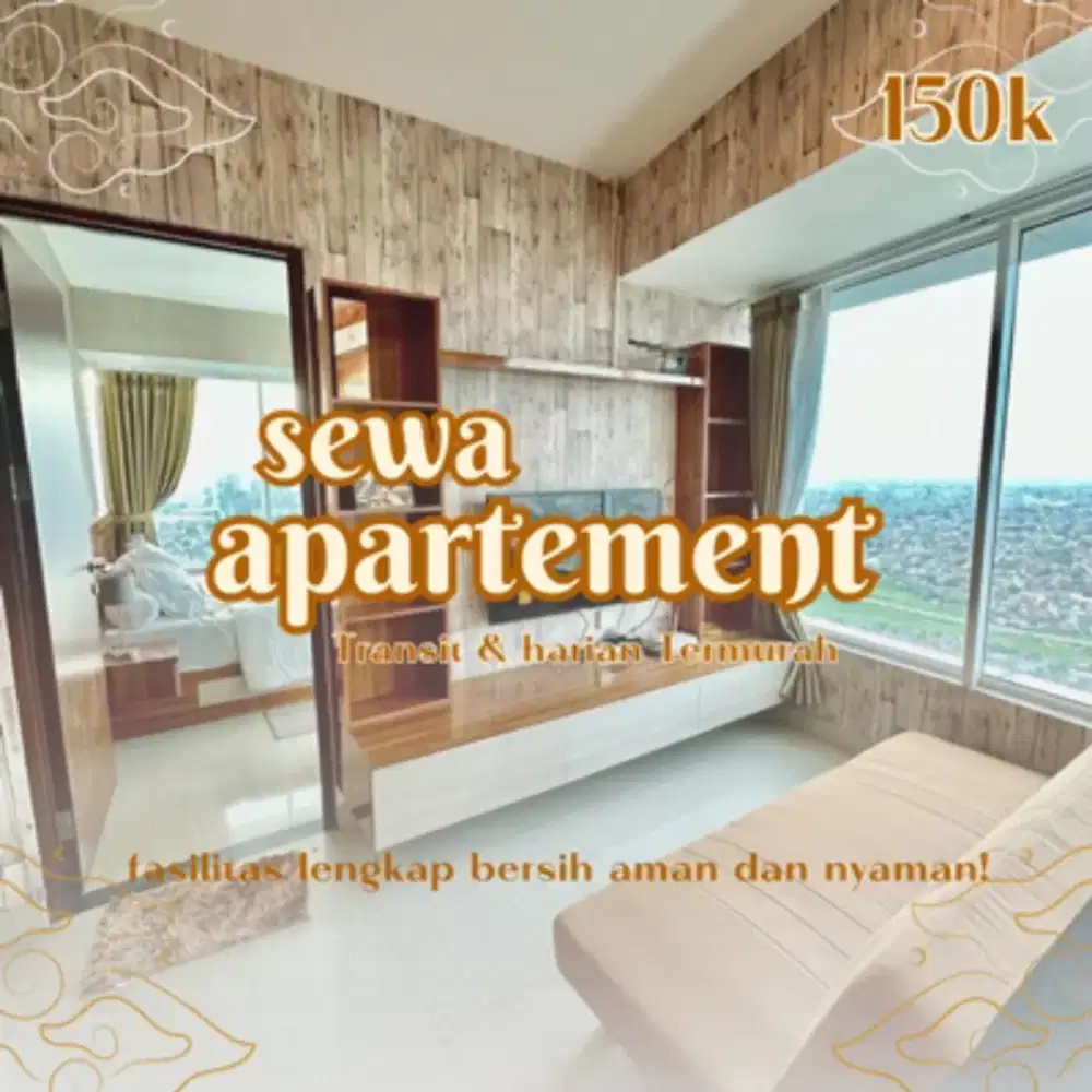 Sewa apartemen Jakarta Selatan Kalibata City Harian/Transit Termurah