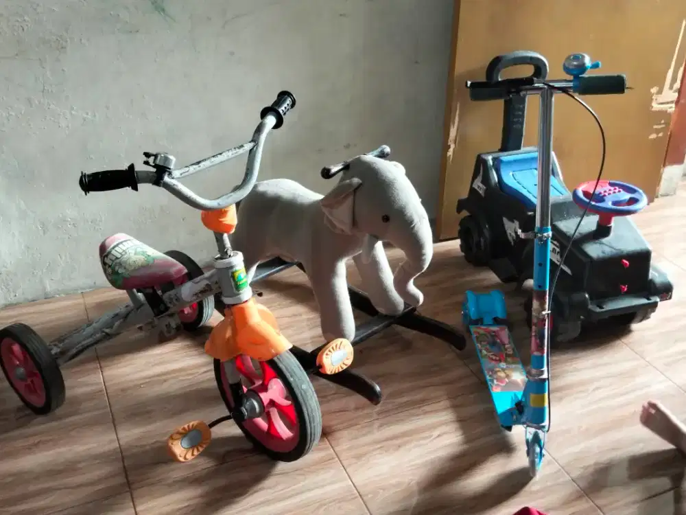 Borongan Sepeda scooter kuda kudaan dll
