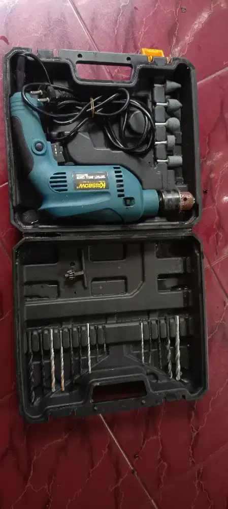 Mesin Bor Merk KRISBOW 500Watt 13MM