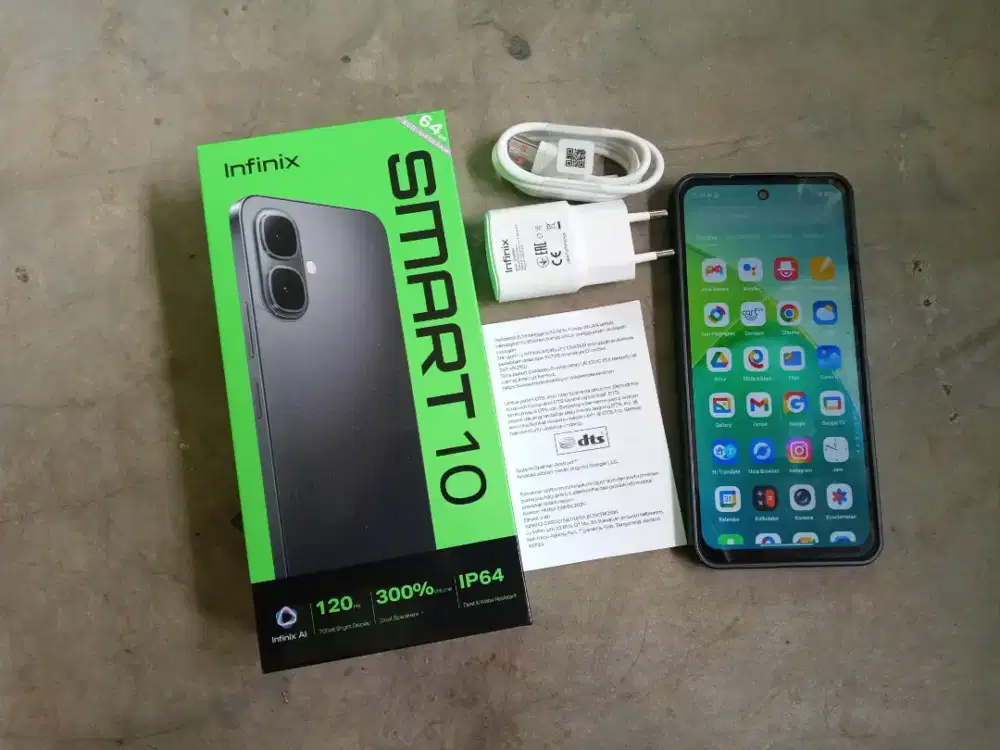 Infinix smart 10 Internal 64gb Ram 4+4