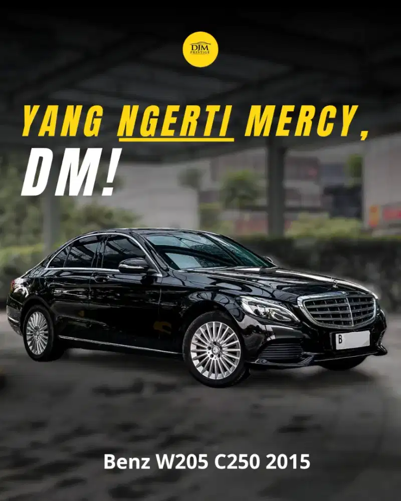 Mercedes Benz W205 C250 2015 – Tipe Langka Exclusive (Baby S class)