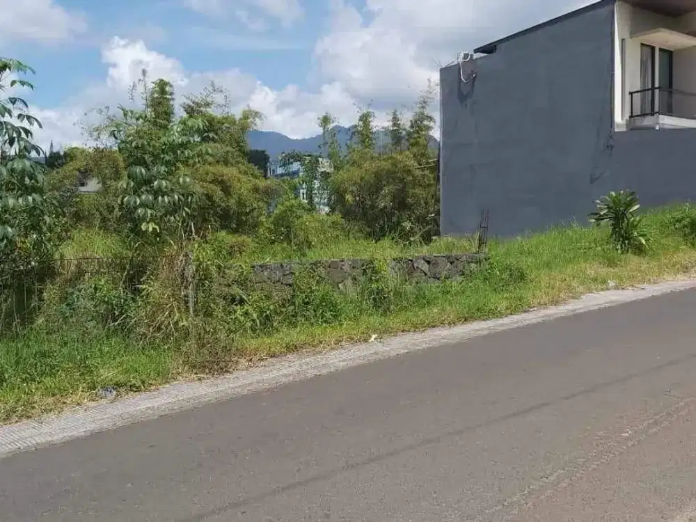 Tanah dijual di punten sumbergondo bumiaji Batu Lt206 poros jalan view pegunungan