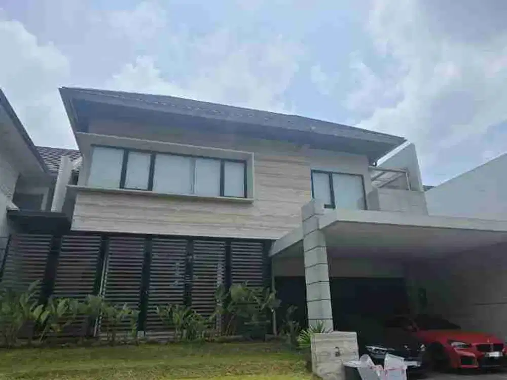 Rumah Sutera Victoria Alam Sutera Full Furnished Ada Pool Marmer dan Full Marmer