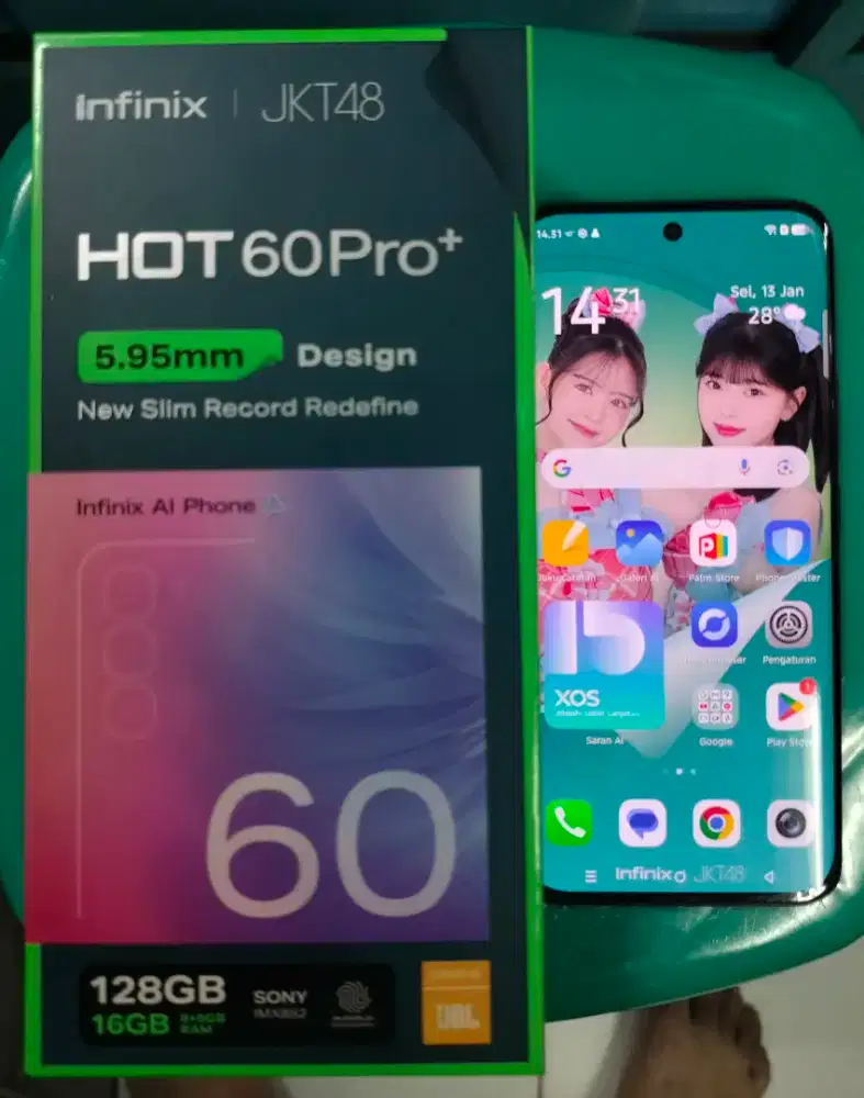 INFINIX HOT 60PRO PLUS 8+8/128Gb FULLSETT