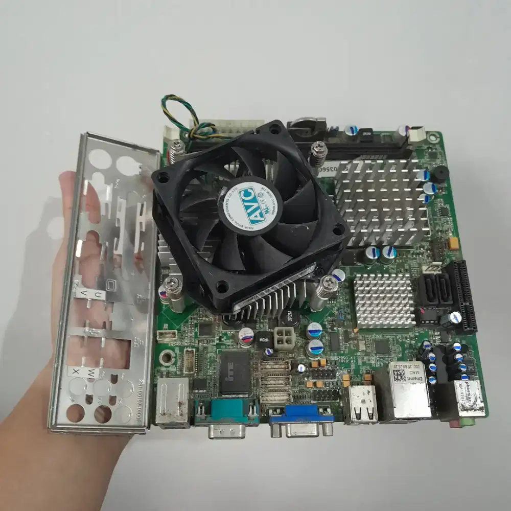 Motherboard Mini ITX G41 + Procesor Core 2 Duo + Fan