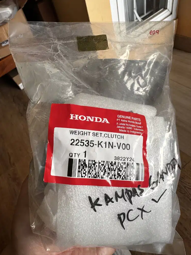 Kampas Kopling Ganda Honda PCX ADV STYLO VARIO 160 Kode Part 22535K1NV