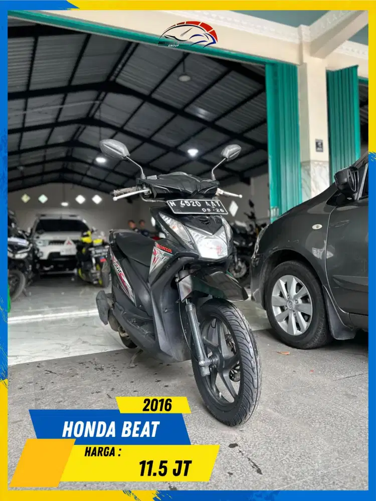 HONDA BEAT 2016 MURAN BERKUALITAS HIKMAH MOTOR KEPUH MALANG