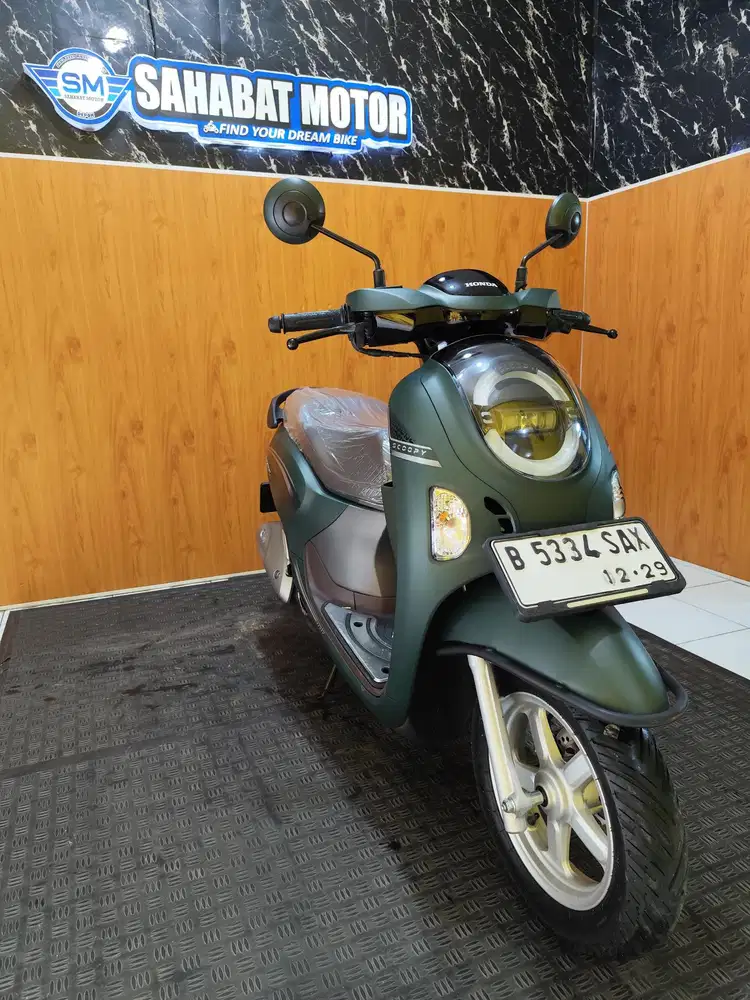 NEW SCOOPY STYLISH KEYLESS TH 2025 GRESS SIAP PAKAI