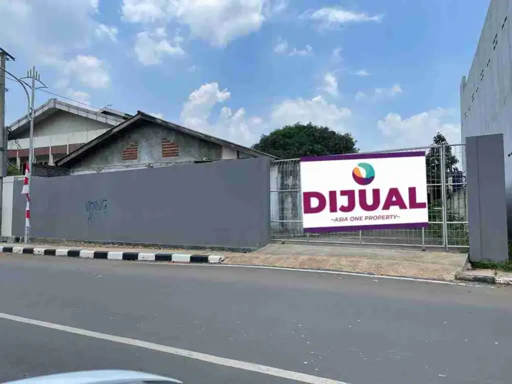 dijual gudang dengan luas tanah 763m² di pangkalan 2 cikiwul bekasi