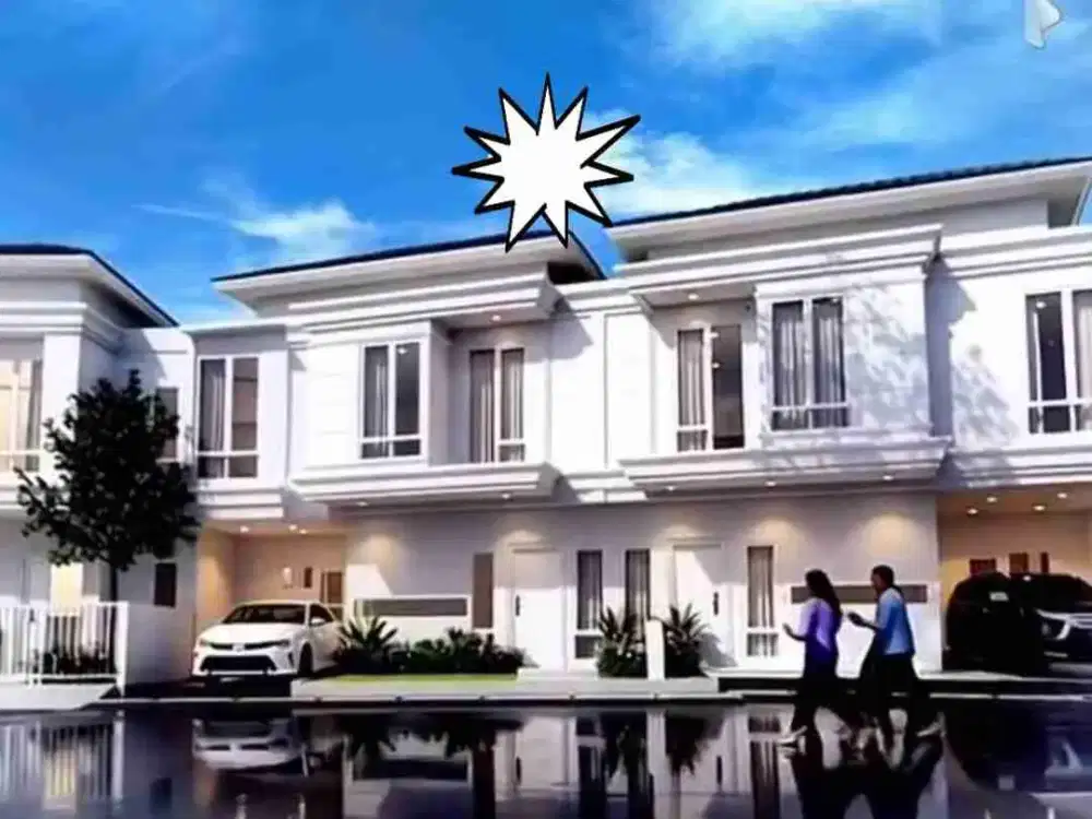 di Jual Rumah Modern Minimalis di Sunter Jaya lokasi strategis