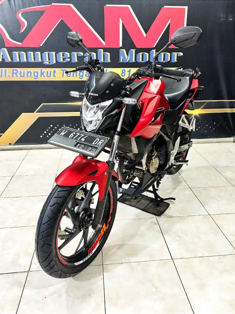 Honda CB 150 R SE Street fire TH 2020 merah doff surat panjang