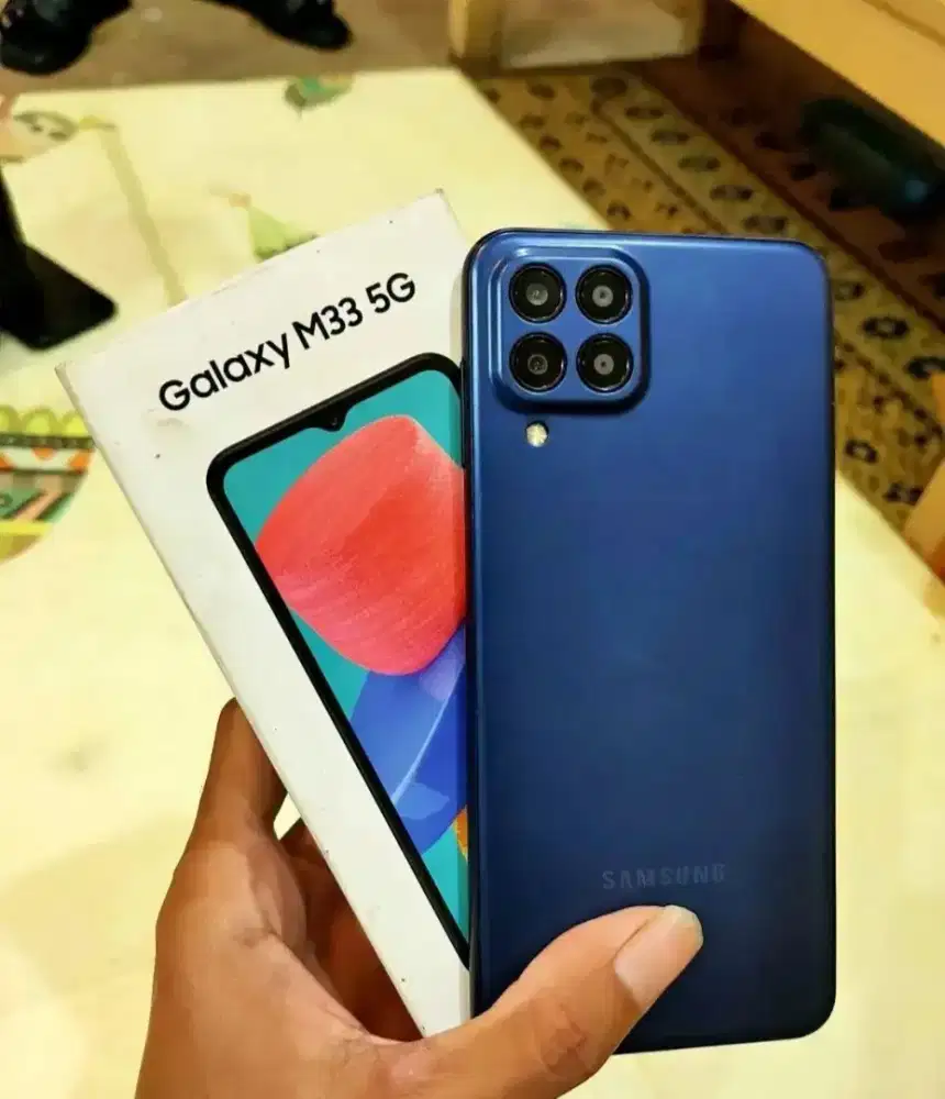 Jual samsung m33 5g ram 6.128 barang on minus