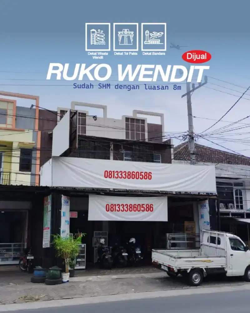 Dijual Dua Ruko jadi Satu