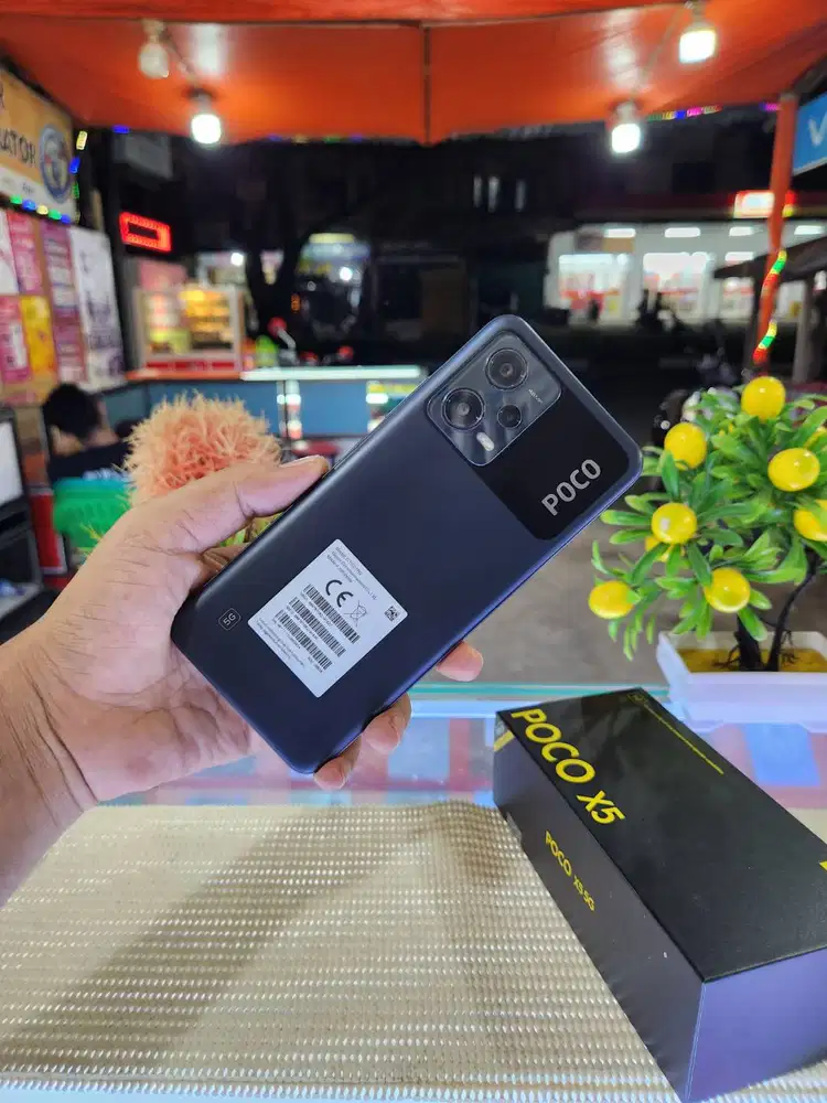 Poco X5 5G Ram (8+8) 16Gb/256Gb Fullset Mulus Original 100% Bergaransi
