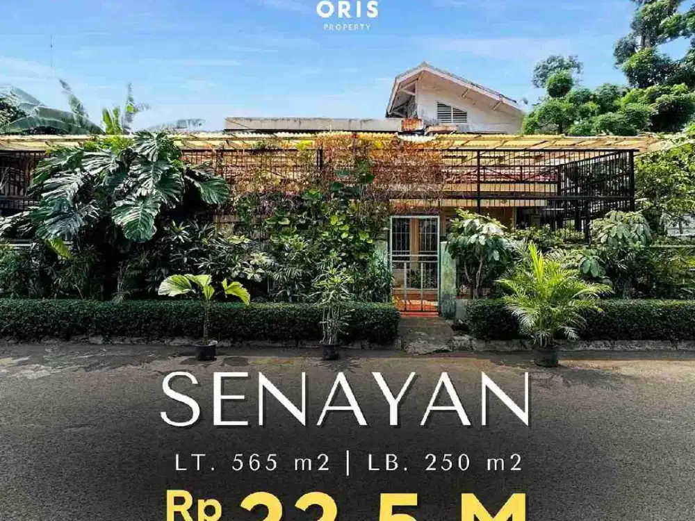 Harga Menarik Rumah Hitung Tanah Hoek di Senayan Jakarta Selatan