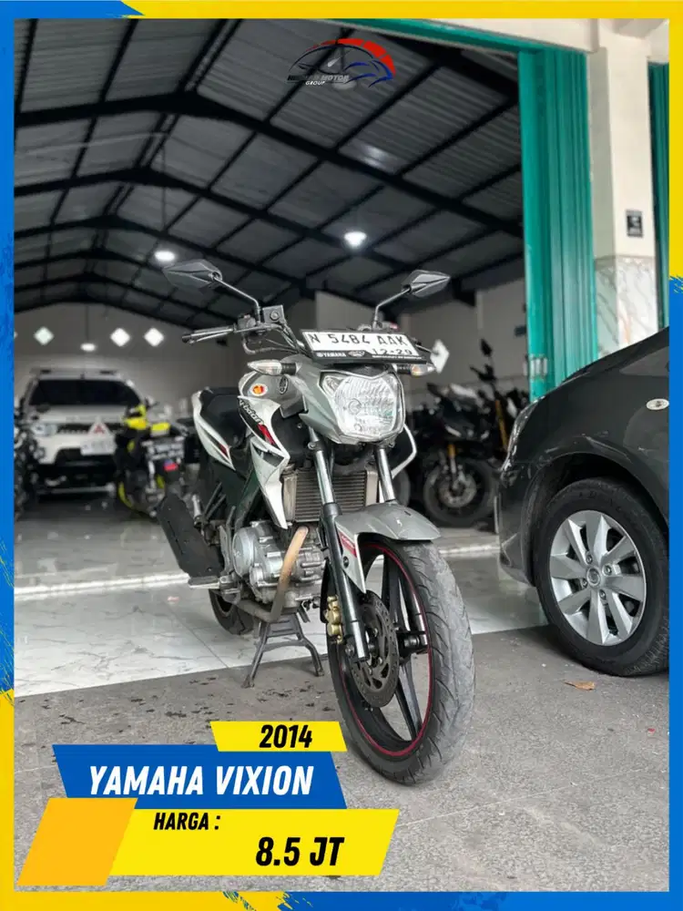 YAMAHA VIXION 2014 GASS POLL MASZEEHH HIKMAH MOTOR KEPUH MALANG
