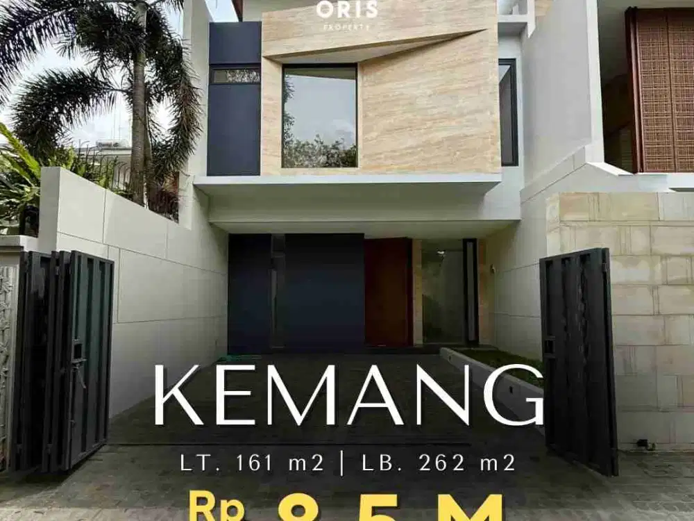 Rumah  Brand  New  Modern Tropical Ada Private Pool di Kemang Jakarta Selatan