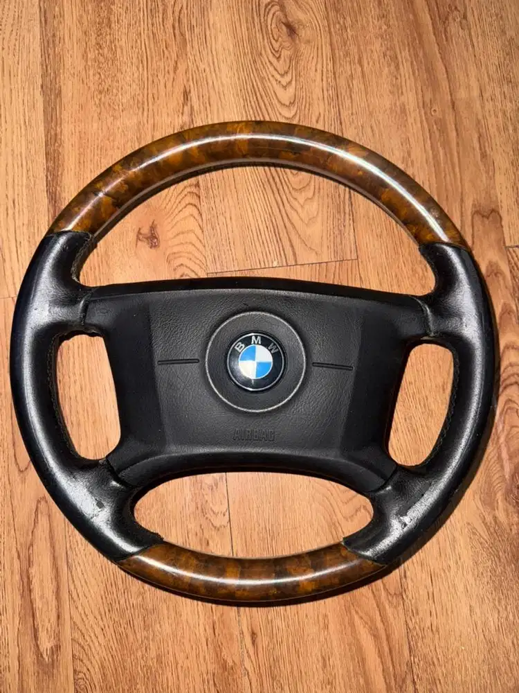 Steer stir setir BMW E46 Motif Kayu/Wood