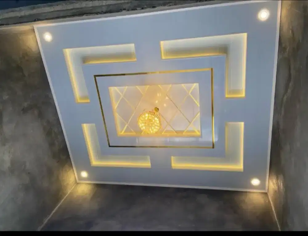 MELAYANI TERPASANG PLAFON PVC INCLUDE BAHAN DAN JASA TERMURAH