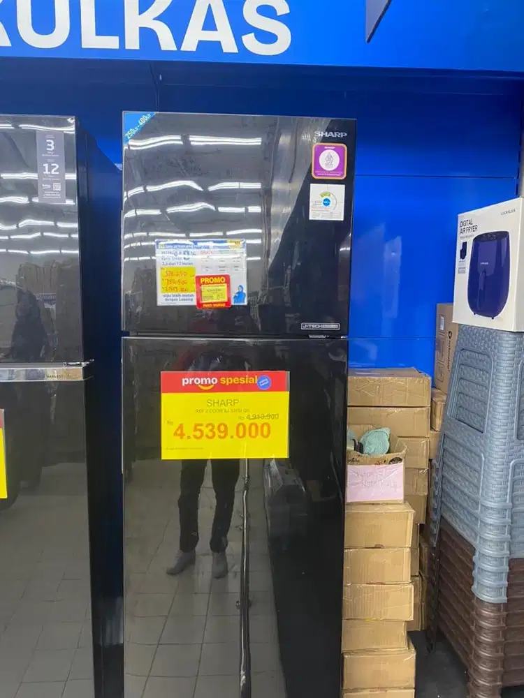 Kulkas Sharp REF 2 DOOR SJ 326SI GK