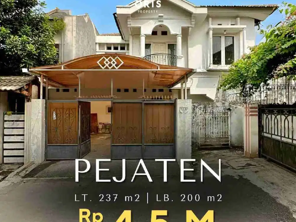 Hitung Tanah  Rumah  Siap  Huni  Dlm  Komplek  di Pejaten  Jakarta  Selatan