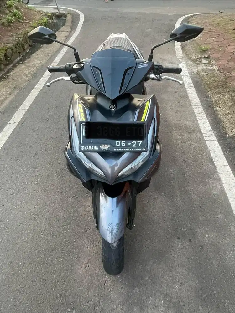 Aerox 155 2022, pajak 06/2026, KM 187.000, Ban belakang baru