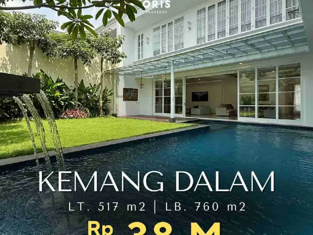 Rumah Brand New Mewah Fully Furnished di Kemang Jakarta Selatan