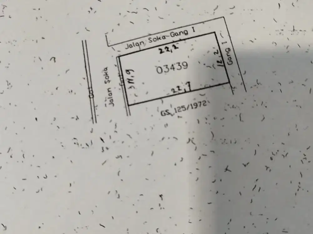TANAH STRATEGIS DI JALAN UTAMA