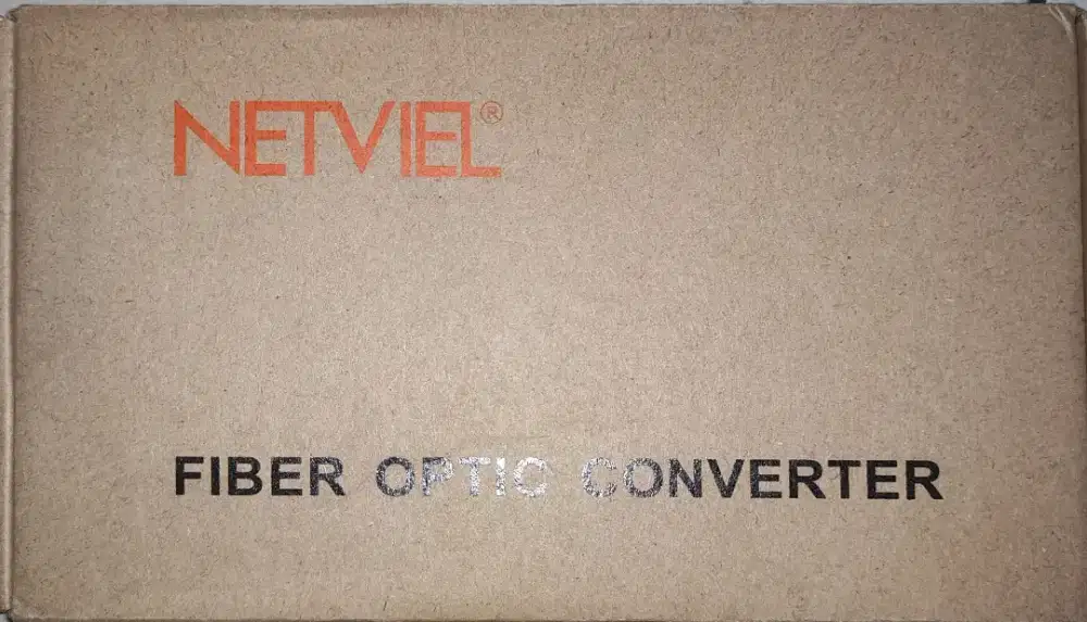 Netviel Media Converter 10/100Tx to 100Fx Singlemode 20km