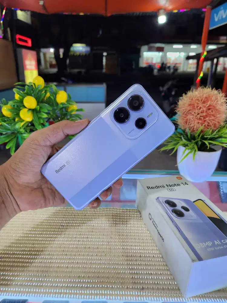 Redmi Note 14 5G Ram 8+8Gb/ 256Gb Fullset Mulus Origin 100% Bergaransi