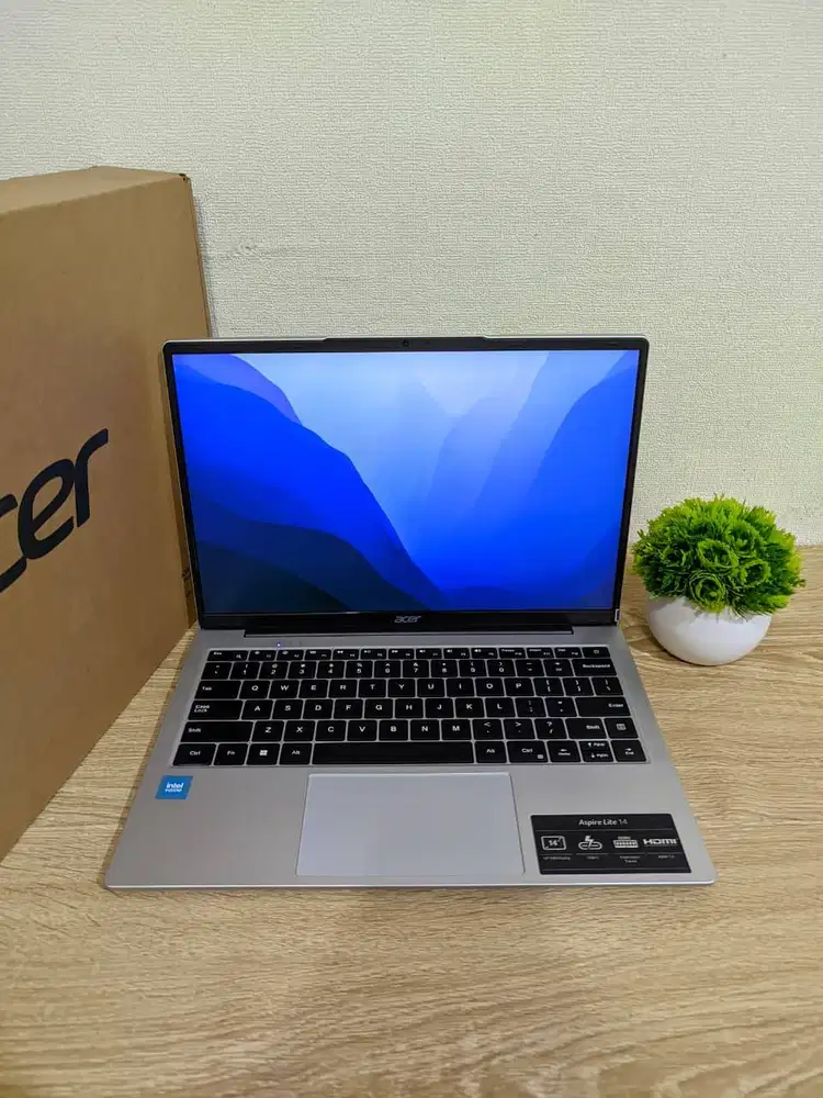 PROMO! LAPTOP BARU ACER ASPIRE LITE 14 AL14-31P INTEL N100 RAM 8/512GB