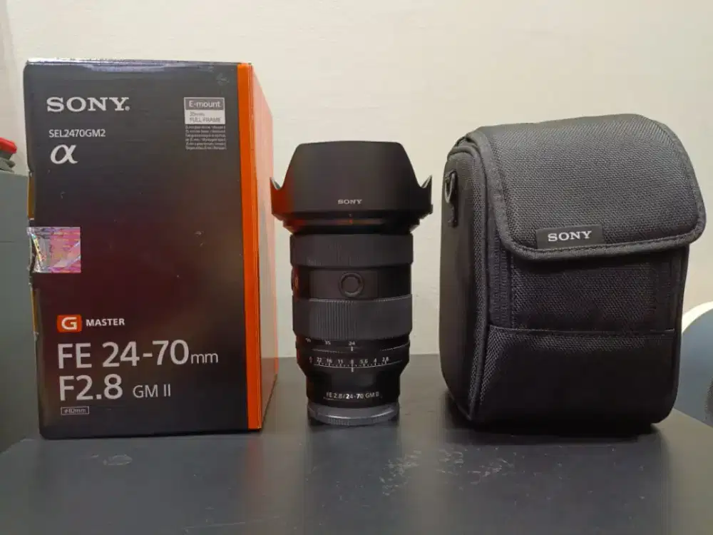 Sony FE 24 70 GM ii fullset