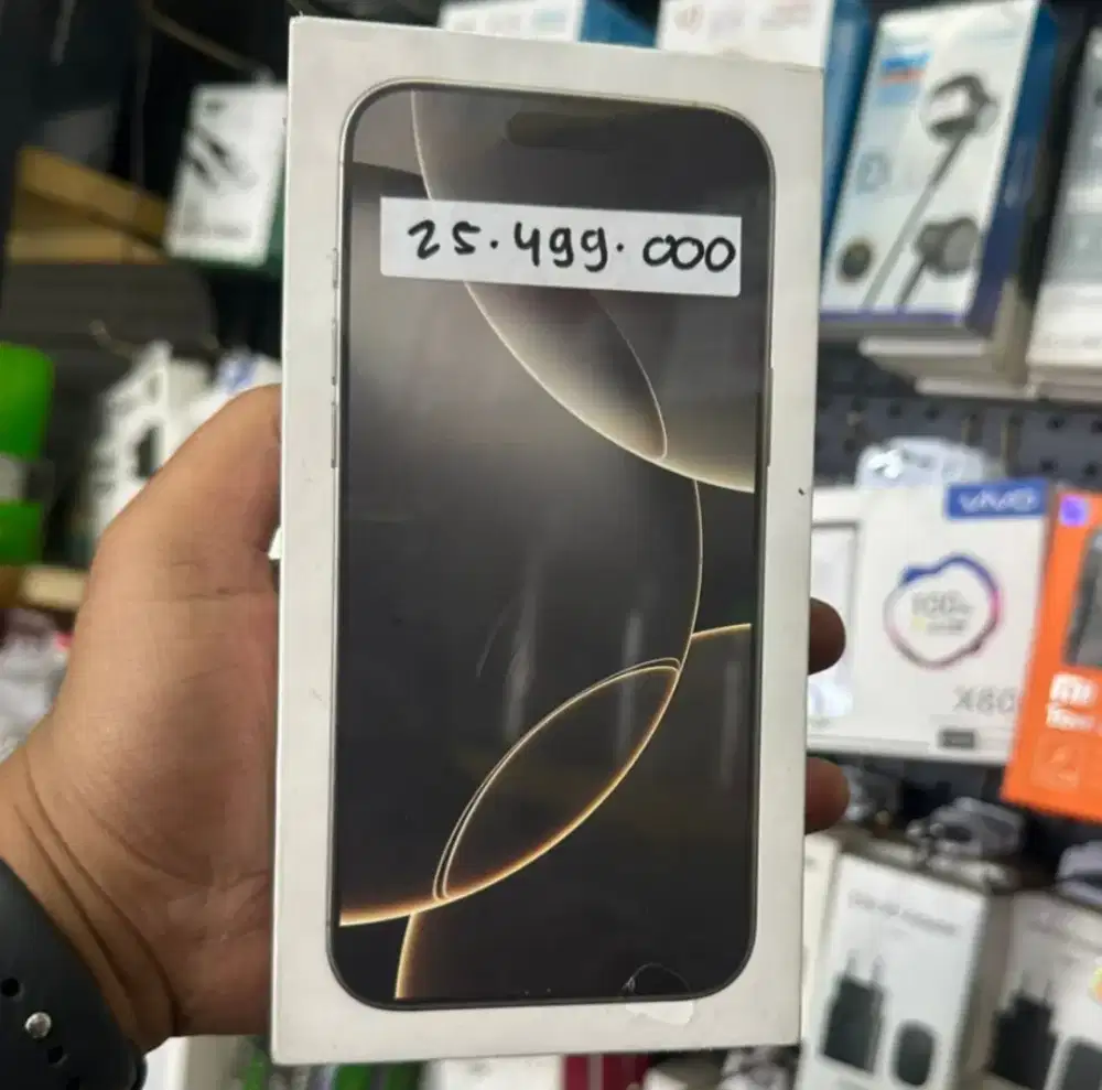 Iphone 16 Pro Max 512GB Natural Titanium BNIB Garansi Resmi Indonesia