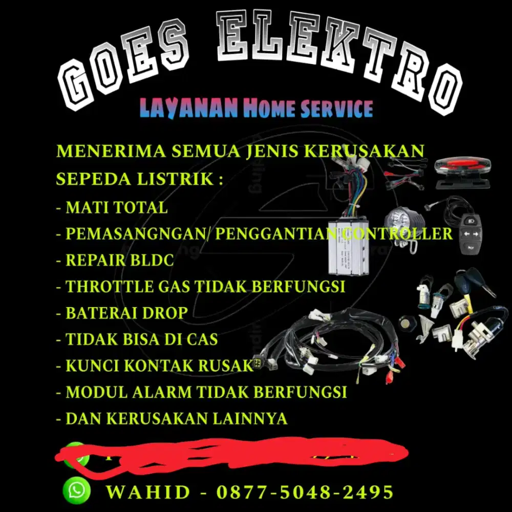 Mekanik sepedah,grobak,motor listrik