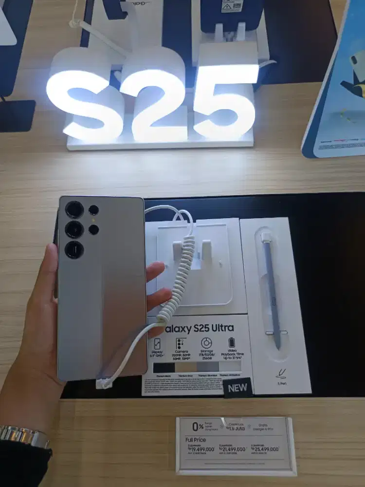 SAMSUNG S25 ULTRA NEW SEIN SEGEL