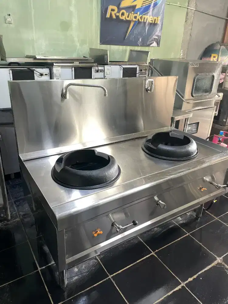 Kwali Range 2 Tungku 2 Faucet