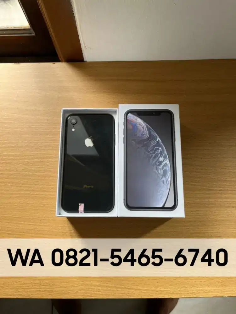 iphone XR 128GB semua kartu - minat langsung wa