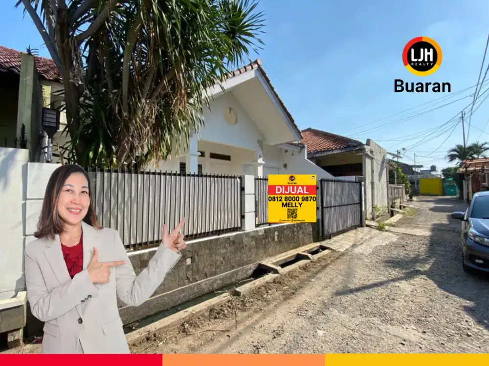 Rumah Minimalis Modern dan Asri Jalan Tugu Jatiwaringin Bekasi