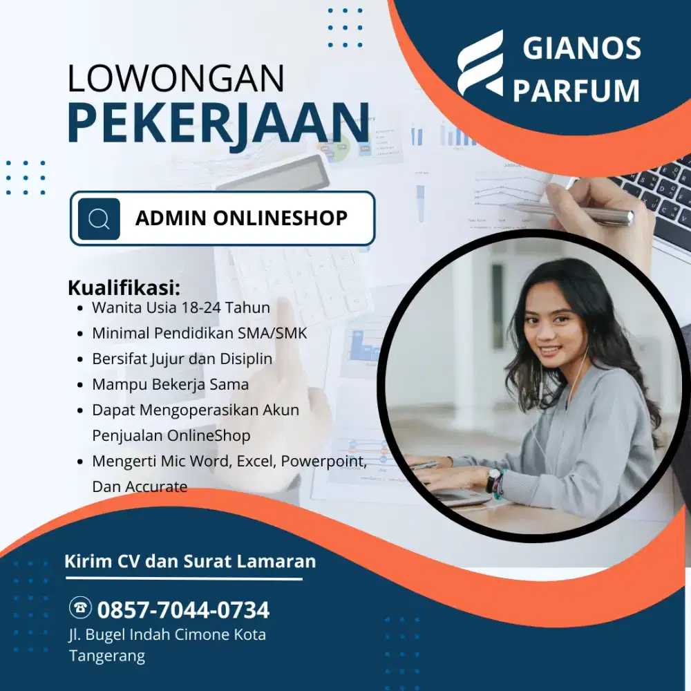 Lowongan Kerja Admin Onlineshop