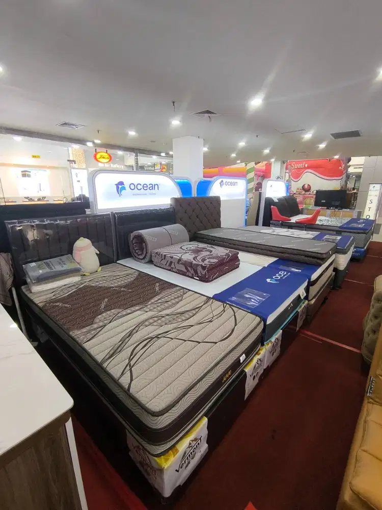 PROMO SPRINGBED KASUR OCEAN BISA CICILAN TANPA DP PAKAI HOME CREDIT 0%