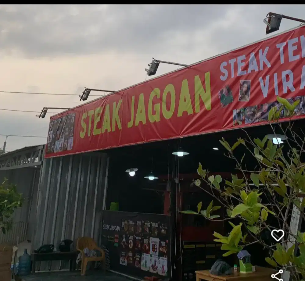 Dibutuhkan crew steak tendaan