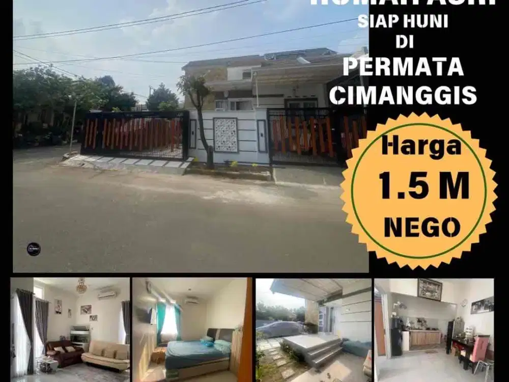 Dijual Rumah Luas di Permata Cimanggis Tapos