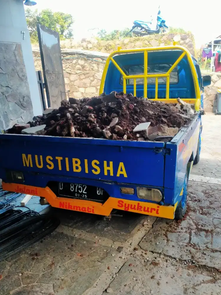 Jasa angkut & buang Brangkal puing barangkal sampah daun prabotan dll