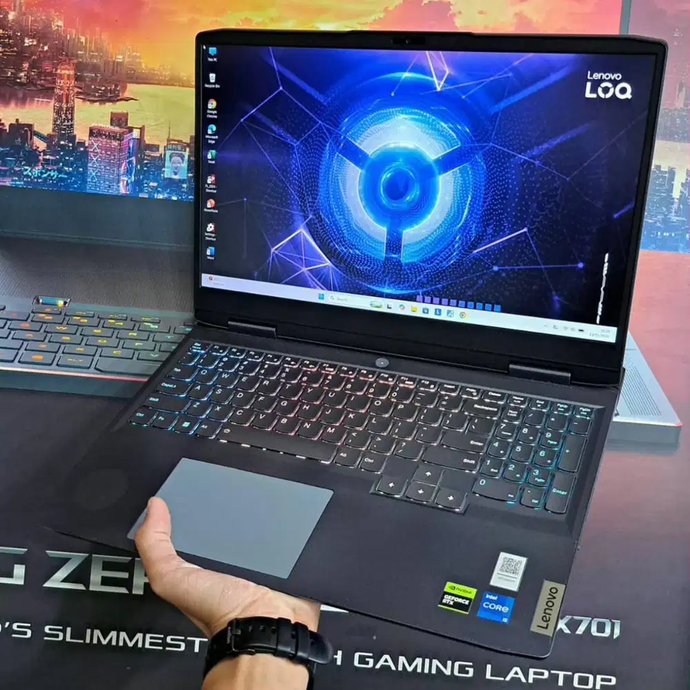 Lenovo LOQ 15IRH8 Intel core i5-12450H RAM 16GB SSD 512GB RTX 3050 6GB