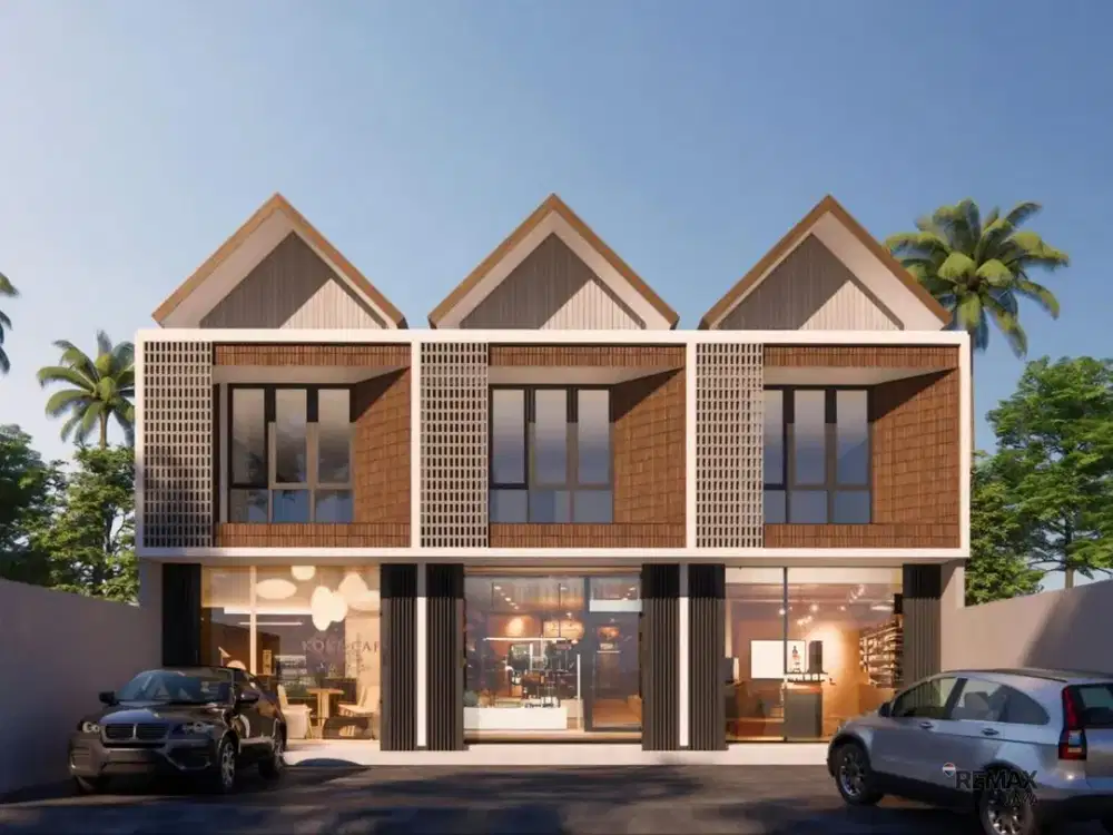 2 Unit Ruko Baru Lokasi Premium Dijual, di Ubung Kaja, Denpasar Area