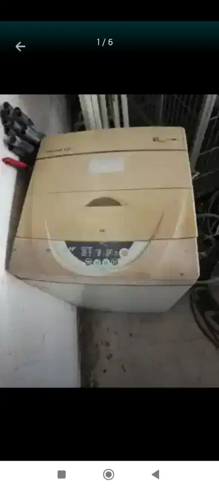 Jual mesin cuci LG